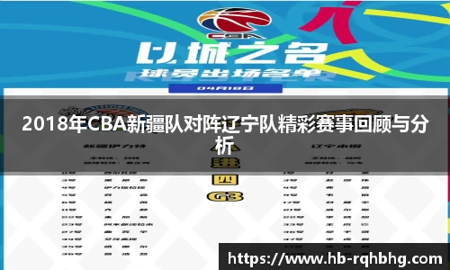 2018年CBA新疆队对阵辽宁队精彩赛事回顾与分析