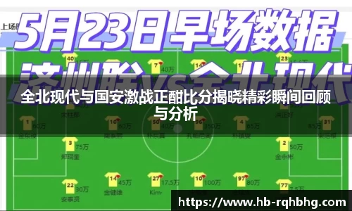 全北现代与国安激战正酣比分揭晓精彩瞬间回顾与分析