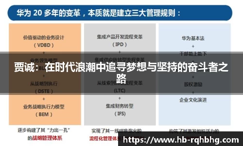 贾诚：在时代浪潮中追寻梦想与坚持的奋斗者之路